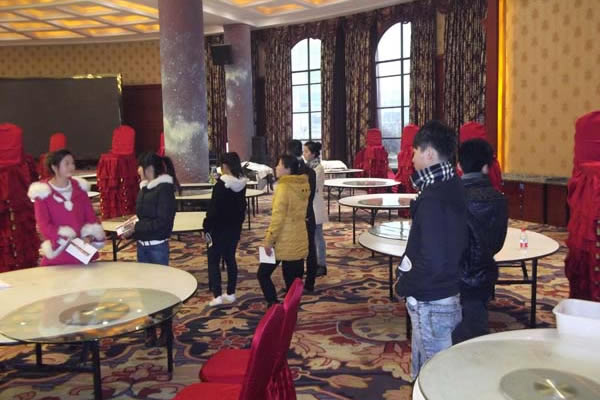 当代学员到杭州英豪酒店就业实习